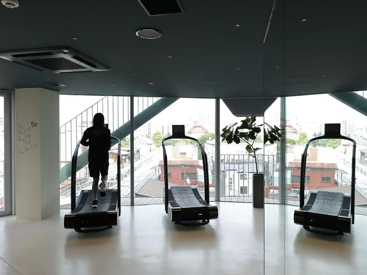 ** Capsule hotel Nine Hours Asakusa Tokyo Japan